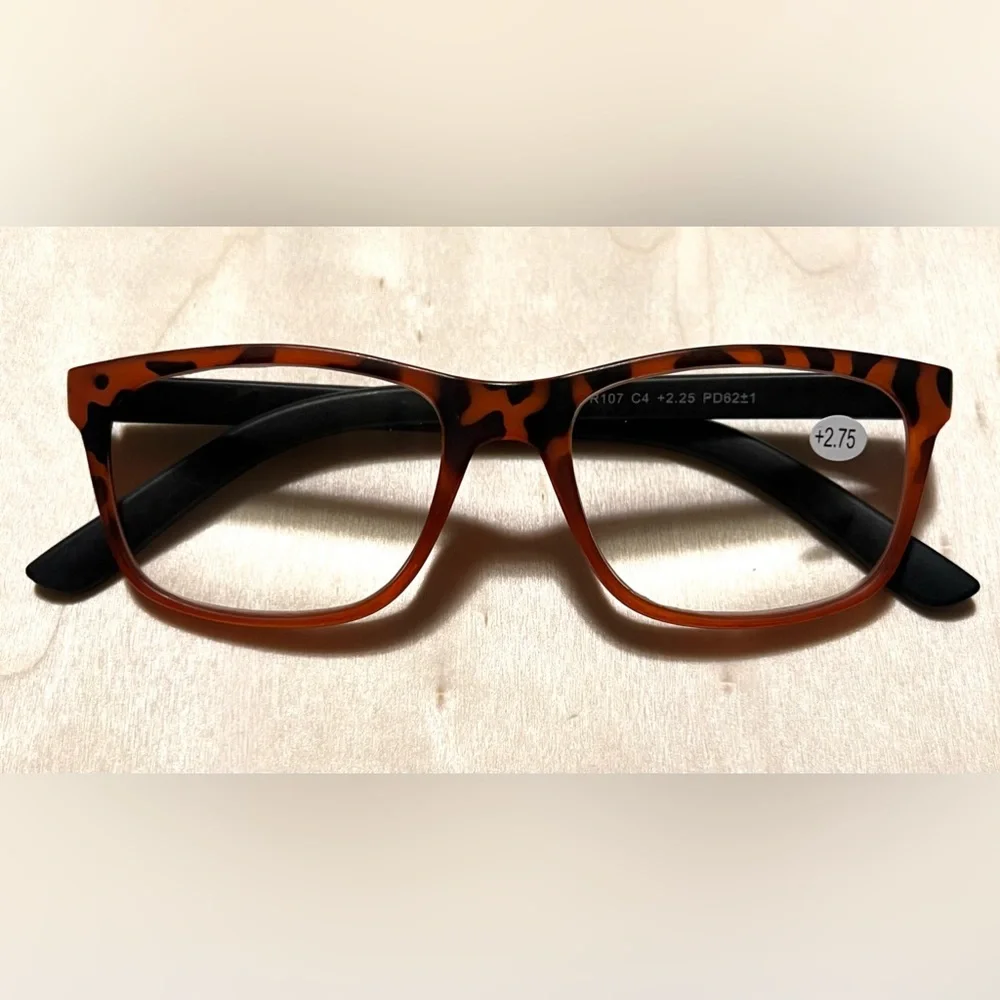 5-Pack Stylish Computer Readers with Spring Hinges, Anti Glare/Eye Strain Filter - Picture 3 of 6